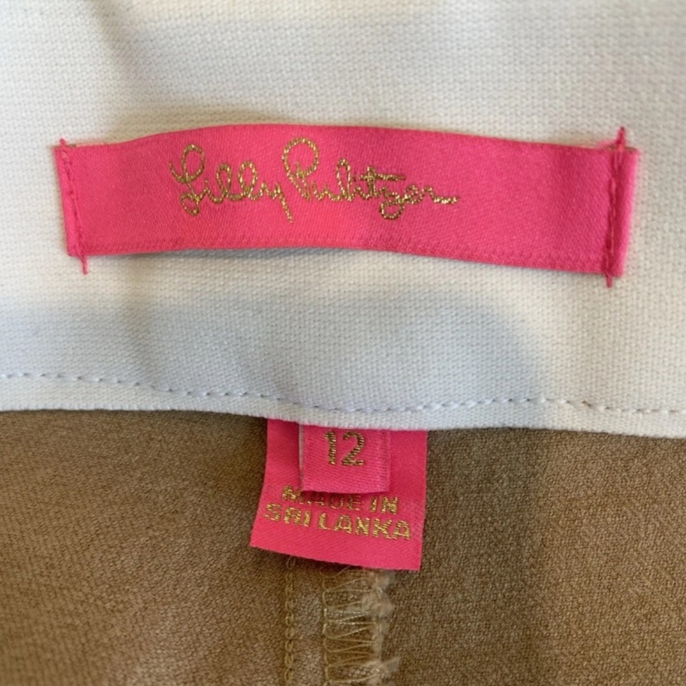 Lilly Pulitzer Parrish High Rise Crop Flare Pant ๐๐ค - Picture 5 of 9